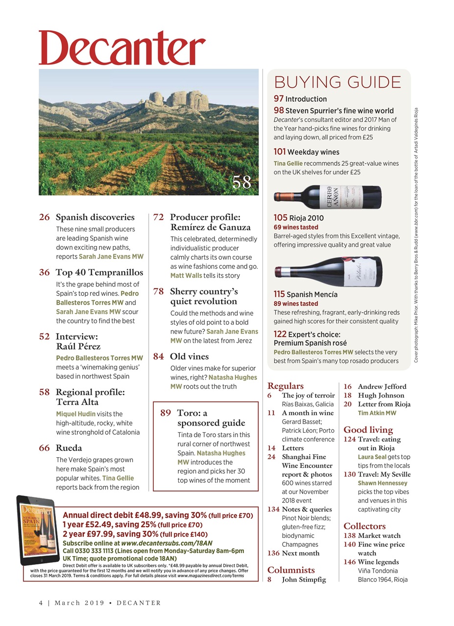 Decanter Preview Pages