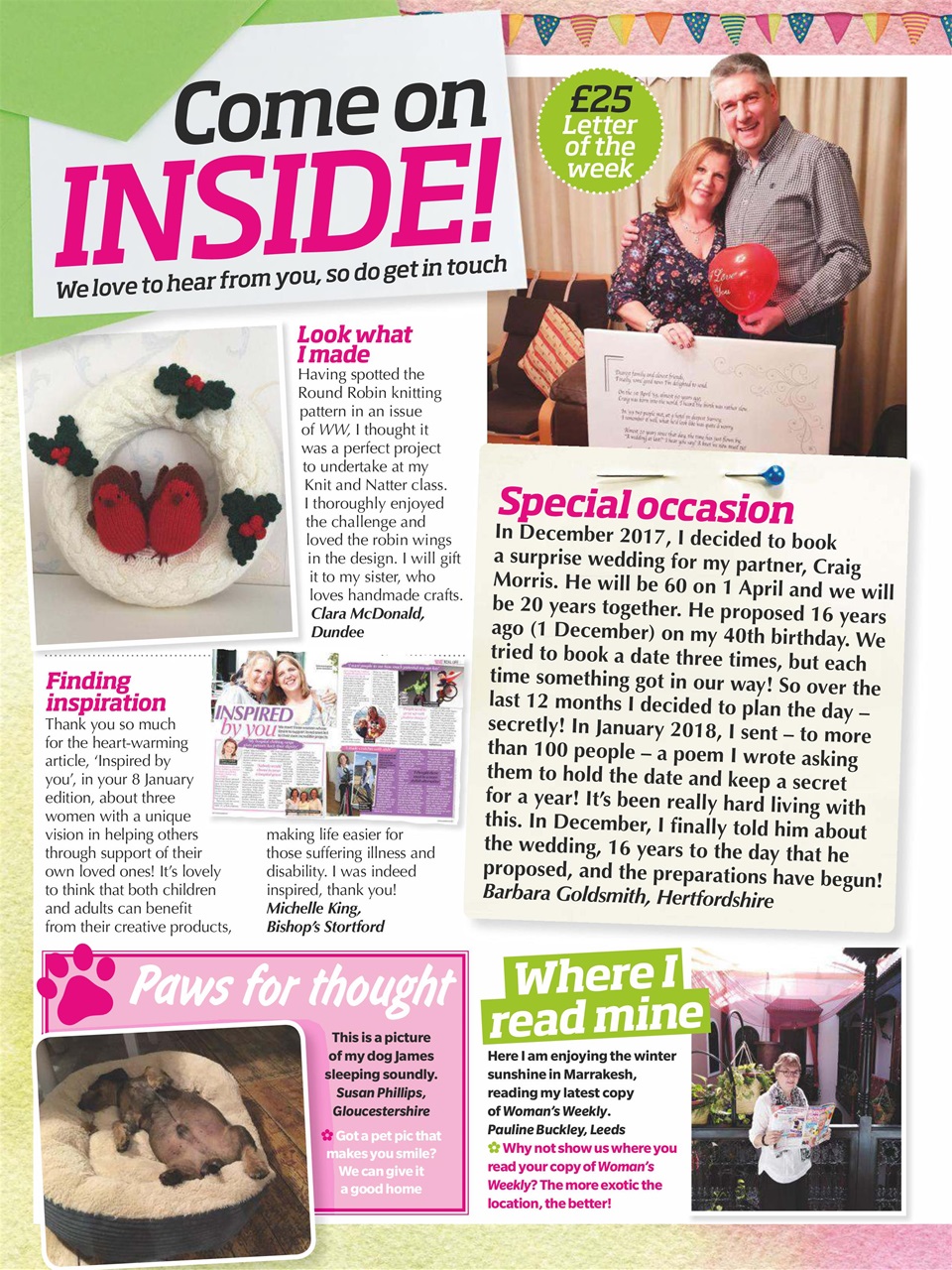 Woman's Weekly Preview Pages