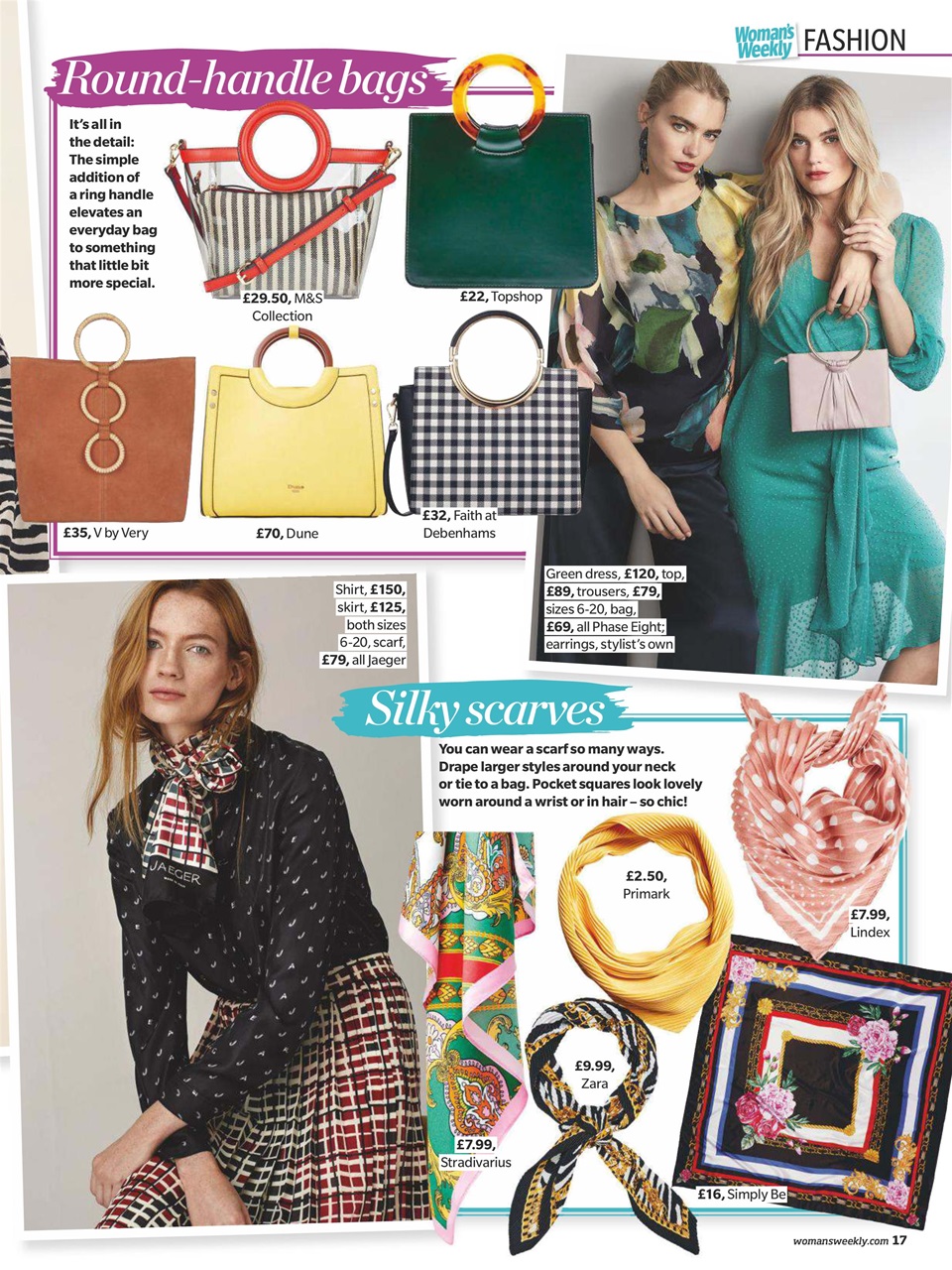 Woman's Weekly Preview Pages