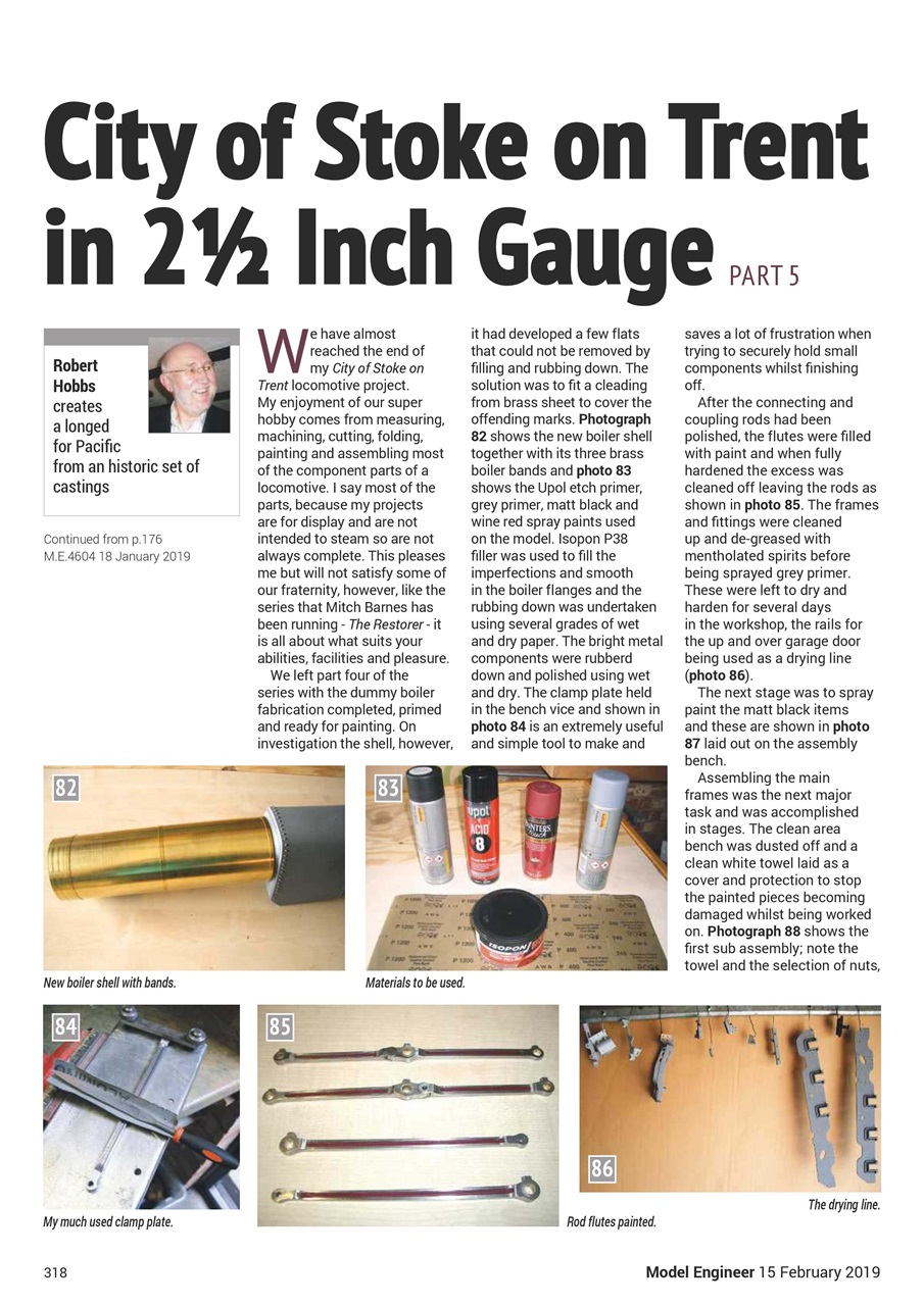 Model Engineer Preview Pages