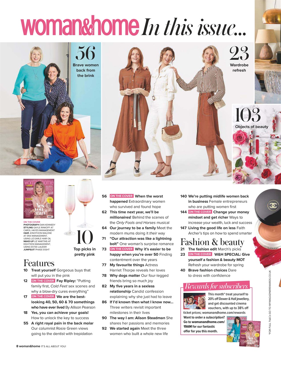 Woman & Home Preview Pages