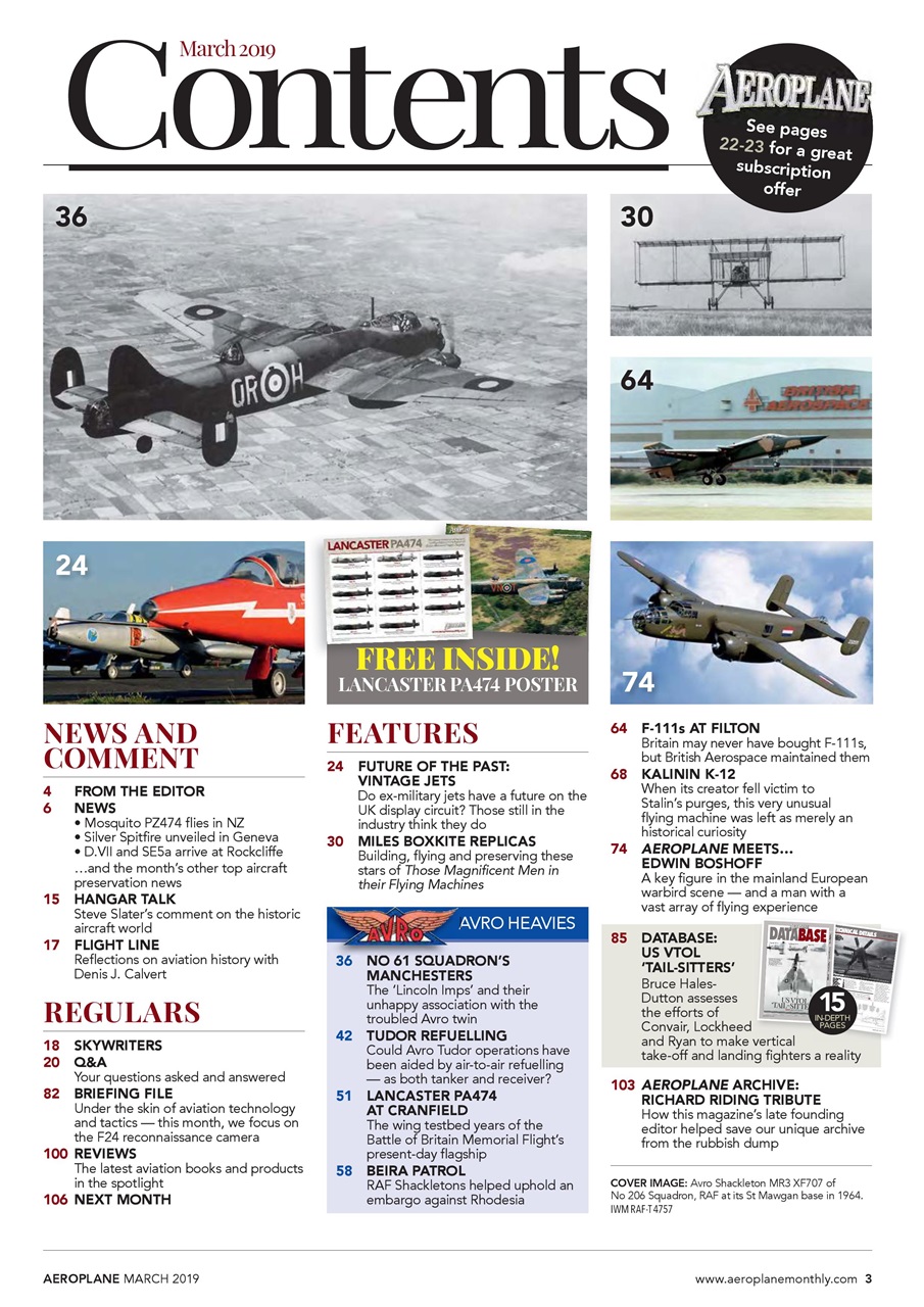 Aeroplane Preview Pages