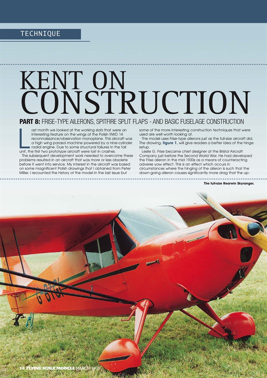 Radio Control Model Flyer Preview Pages