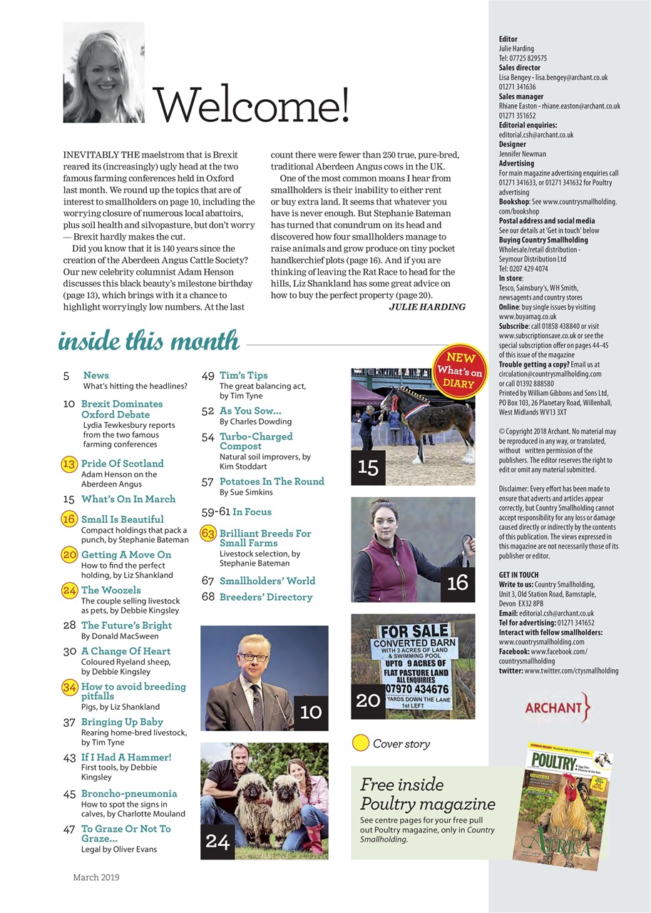 The Country Smallholder Preview Pages