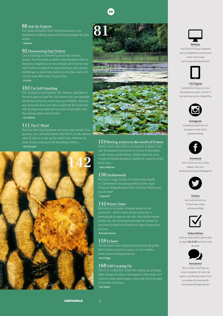 Carpworld Preview Pages