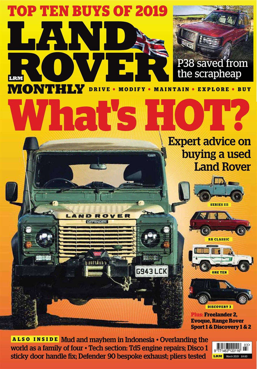 Land Rover Monthly Preview Pages