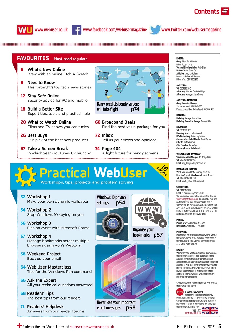 Webuser Preview Pages