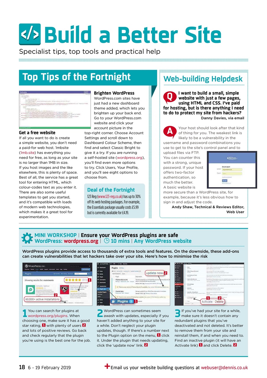 Webuser Preview Pages