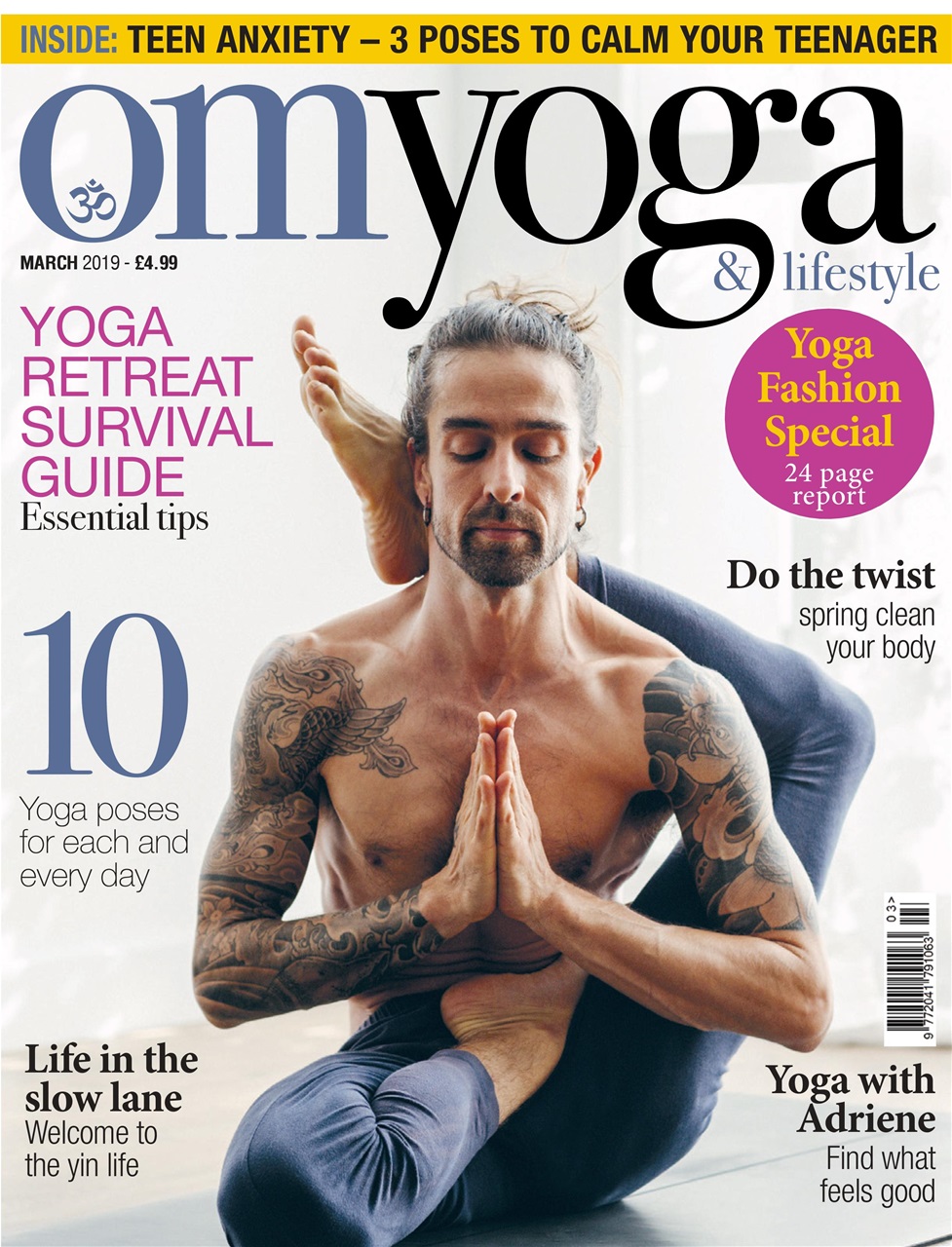 OM Yoga Magazine Preview Pages