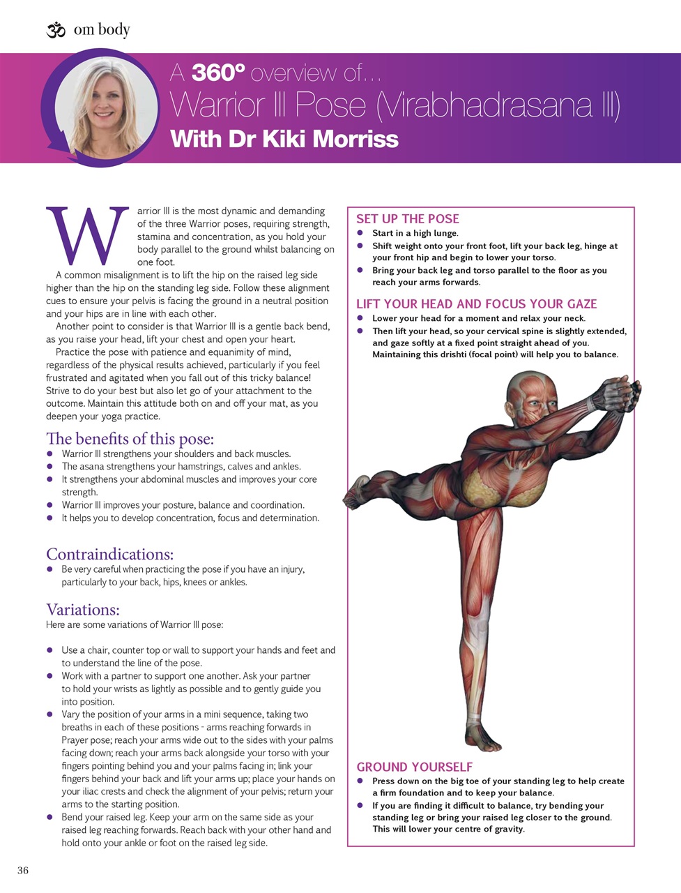 OM Yoga Magazine Preview Pages