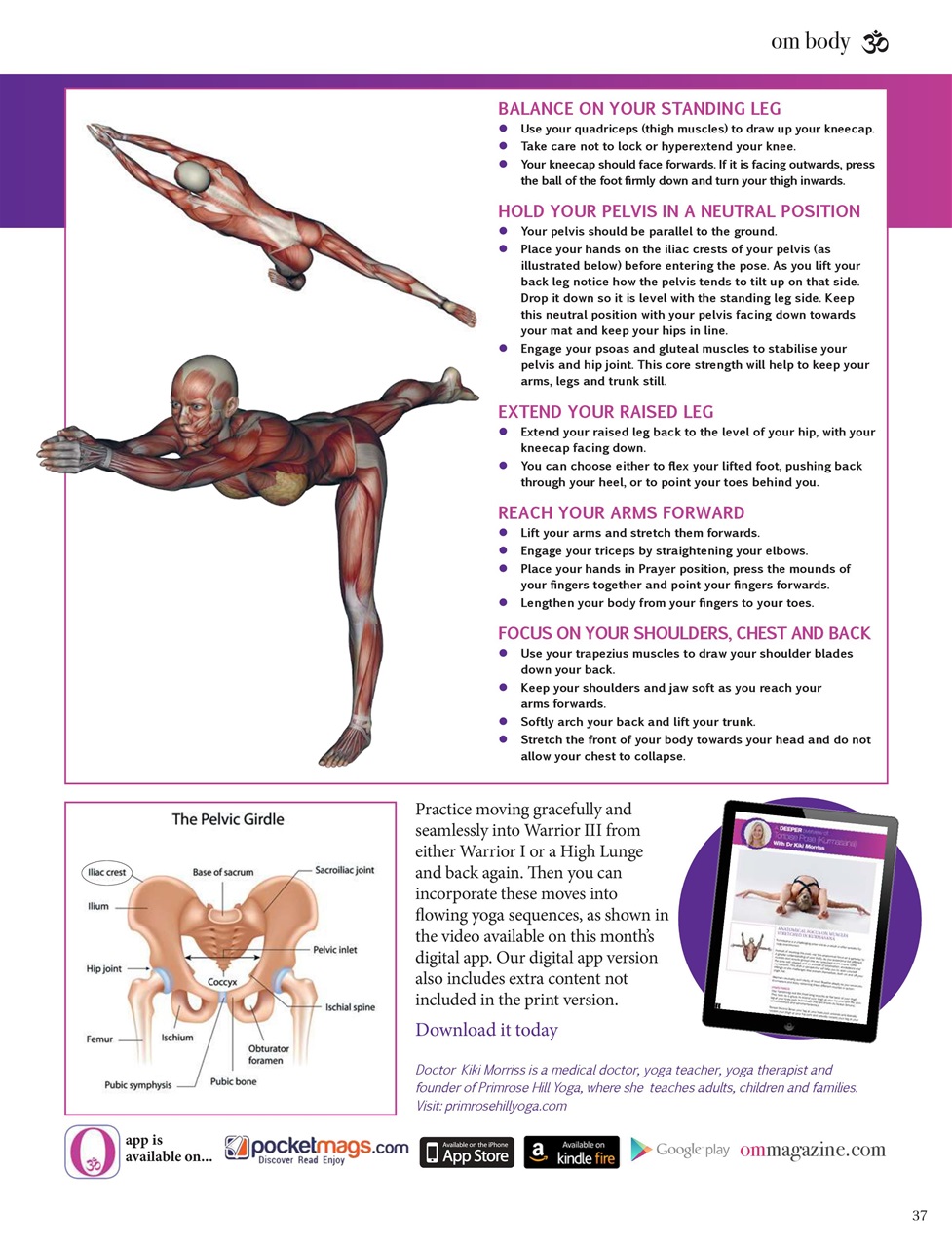 OM Yoga Magazine Preview Pages