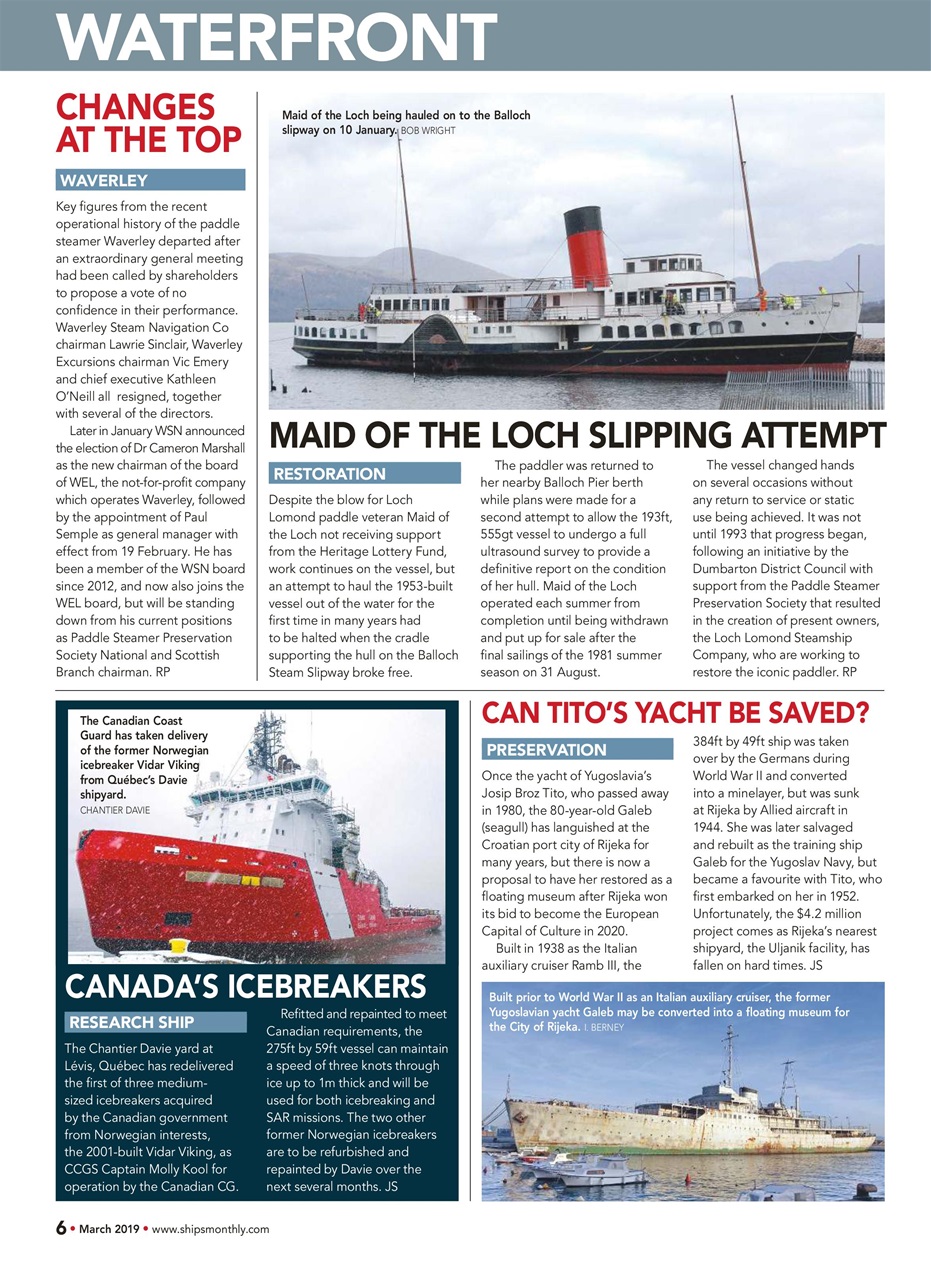 Ships Monthly Preview Pages