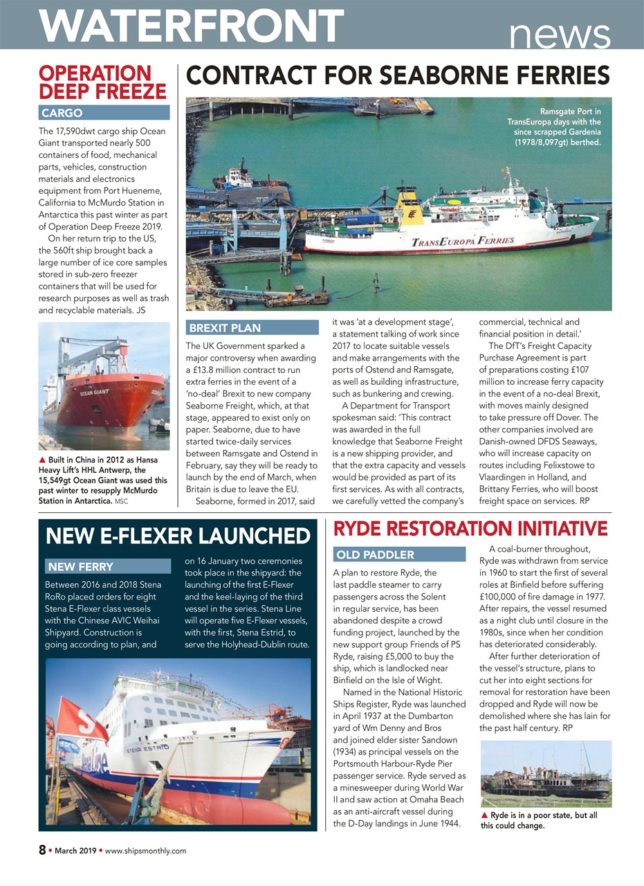 Ships Monthly Preview Pages