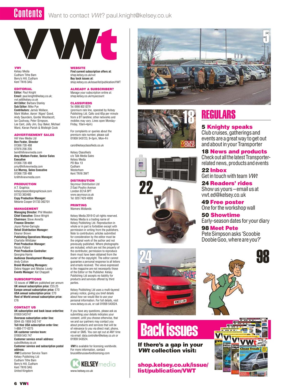 VWt Magazine Preview Pages