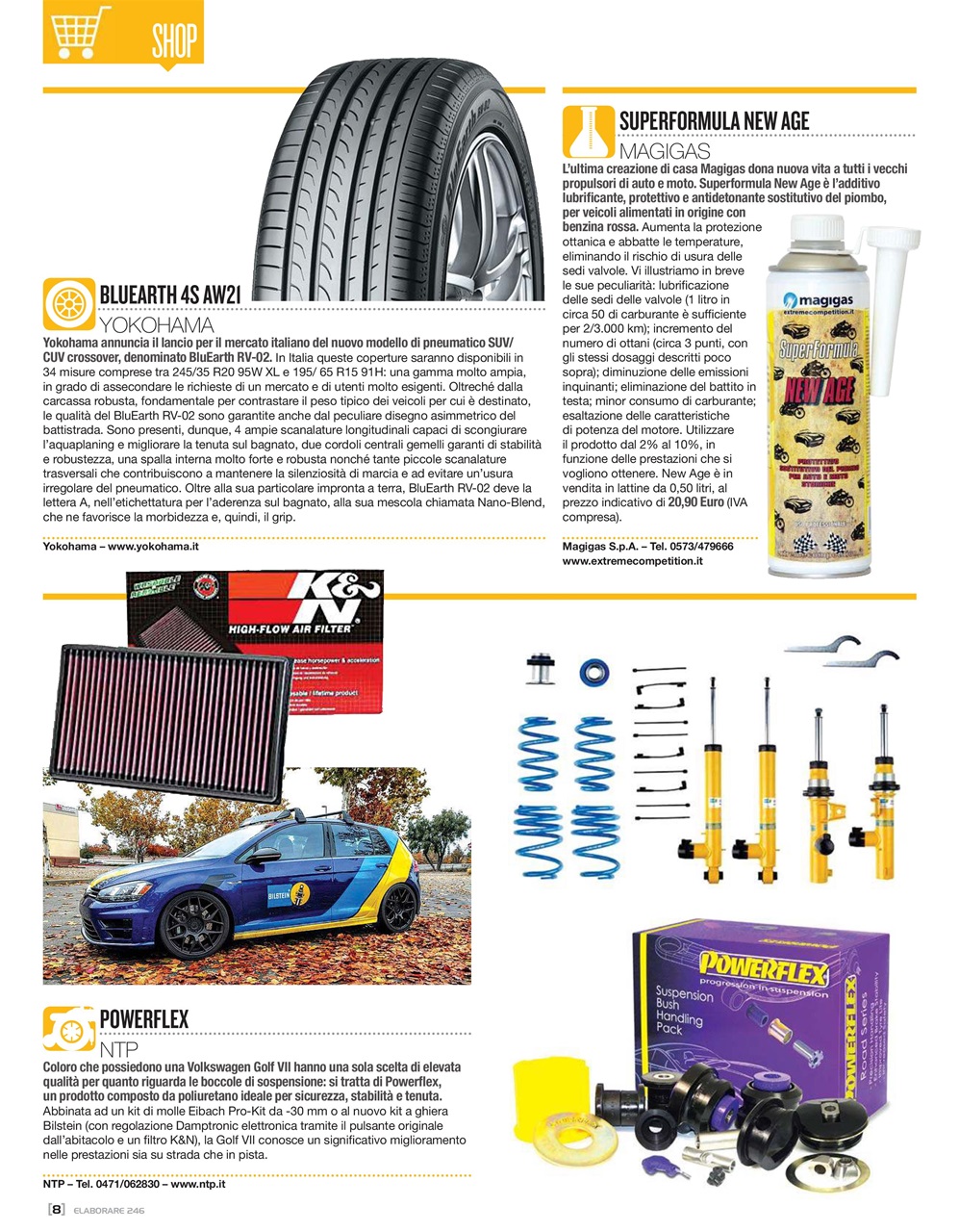 Elaborare GT Tuning Preview Pages