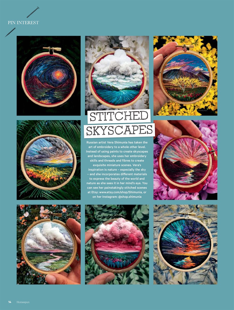 Homespun Preview Pages