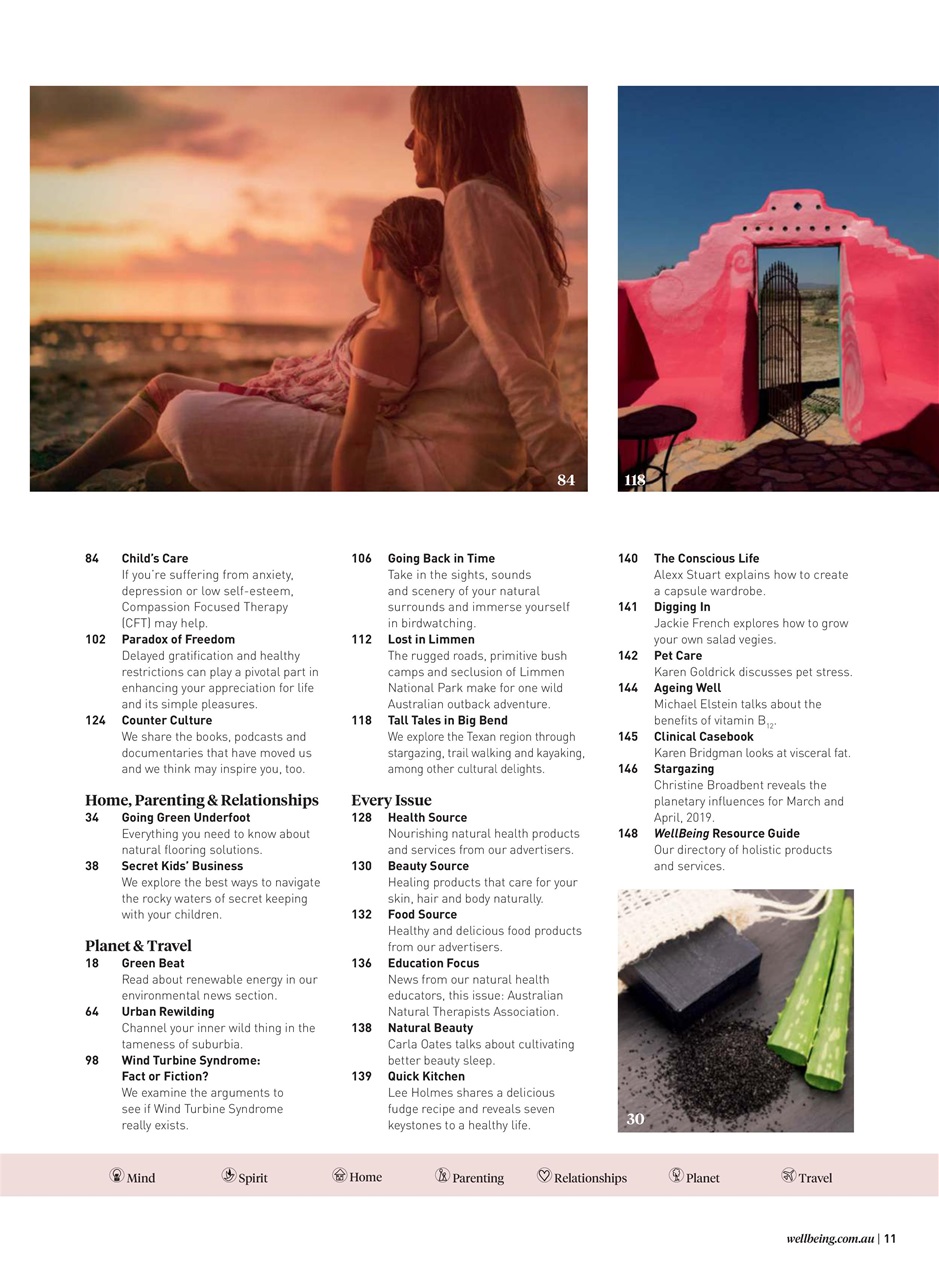 WellBeing Preview Pages