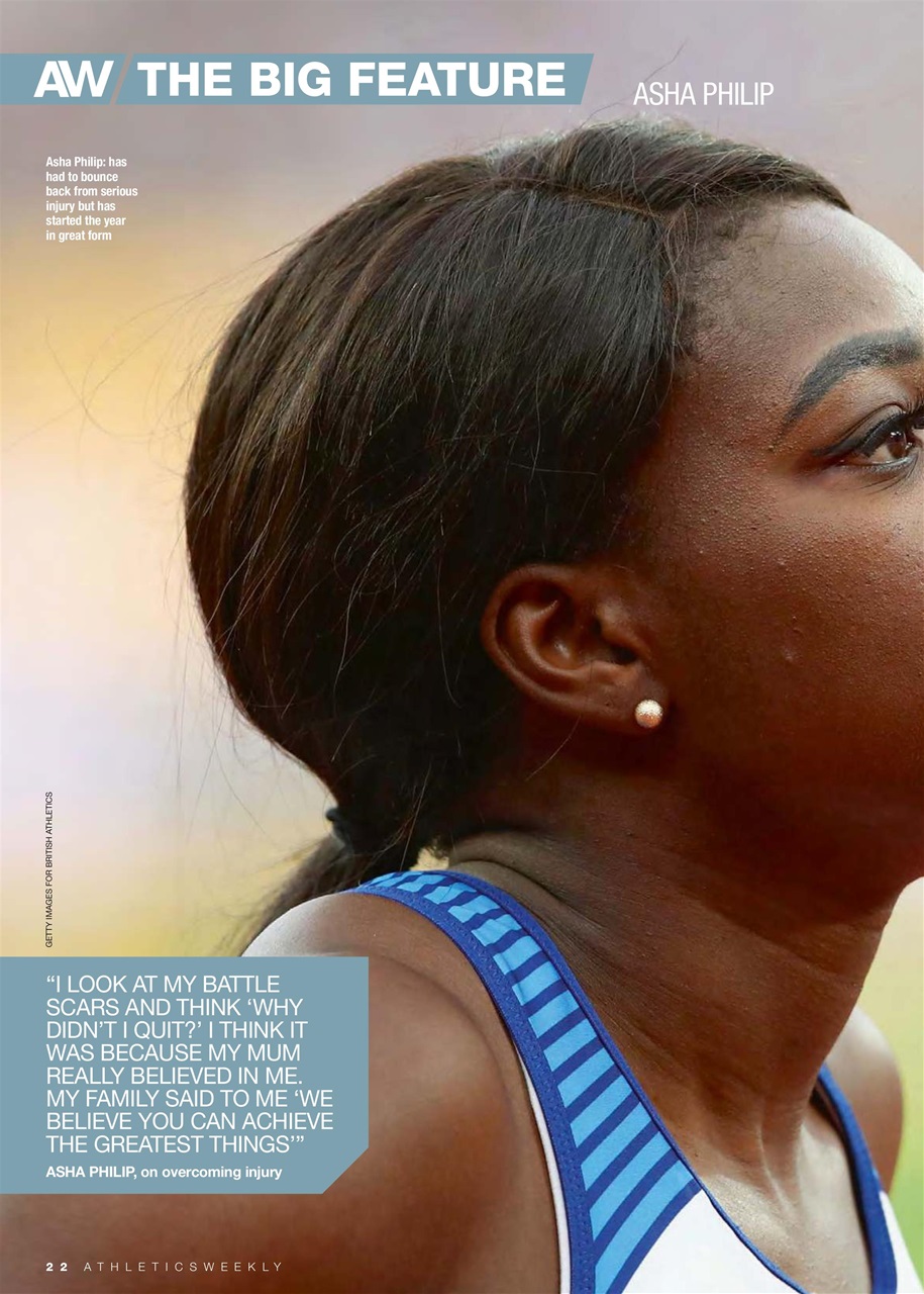 AW – Athletics Weekly Magazine Preview Pages