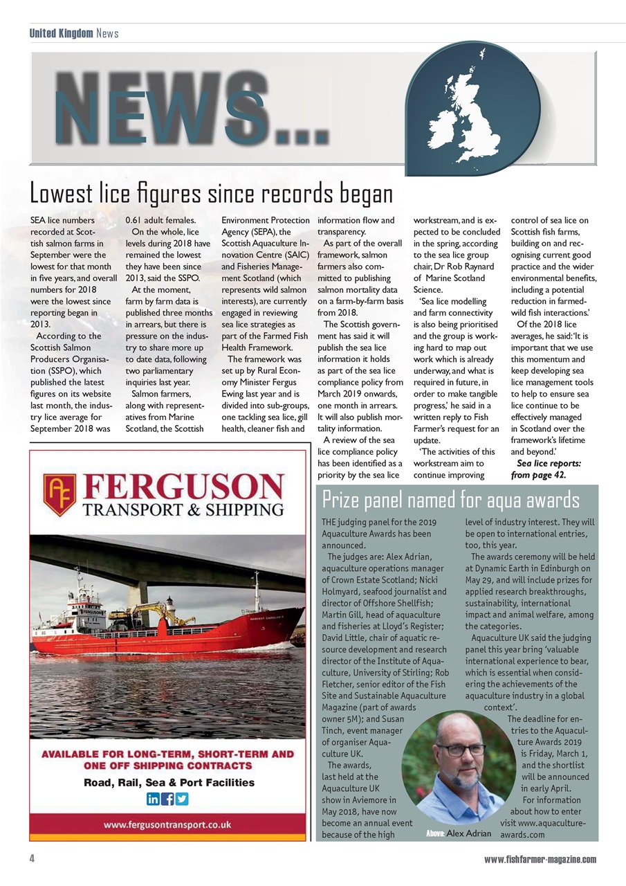 Fish Farmer Magazine Preview Pages