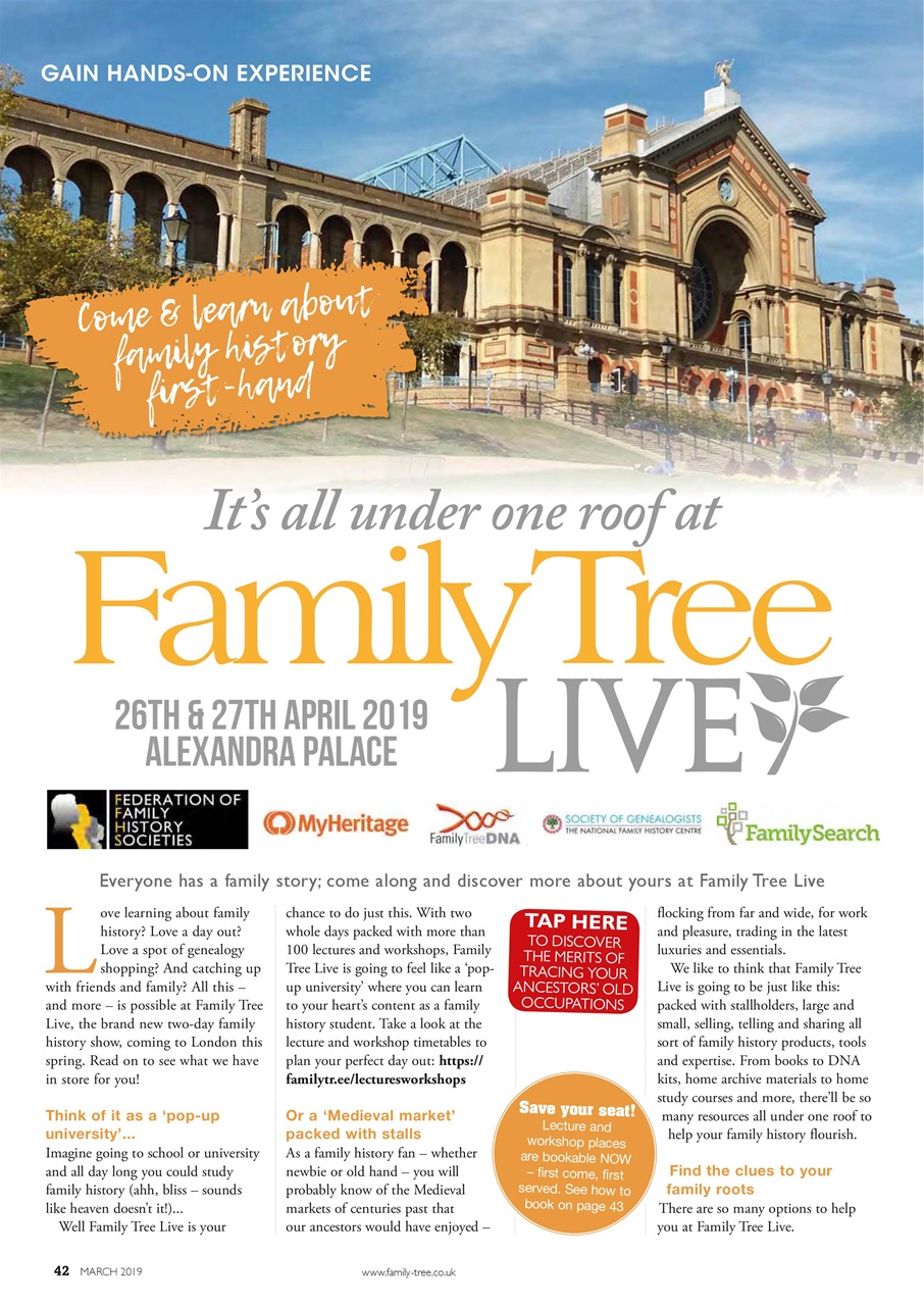 Family Tree Preview Pages