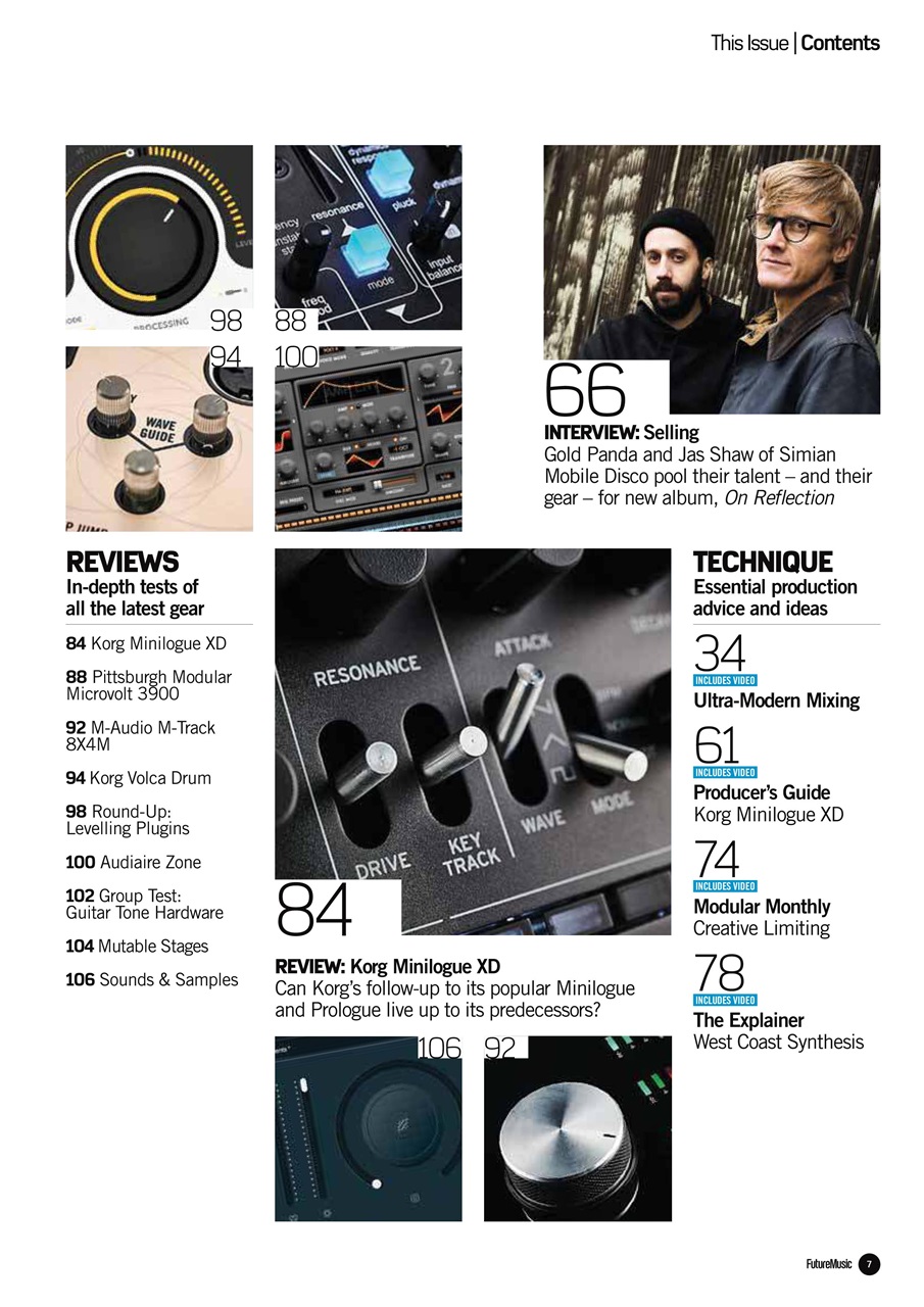 Future Music Preview Pages