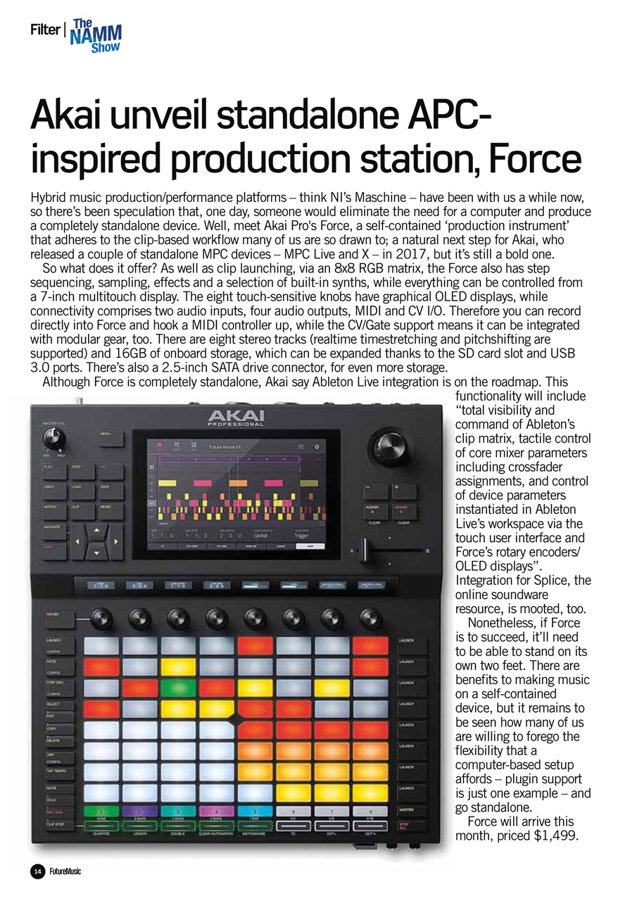 Future Music Preview Pages