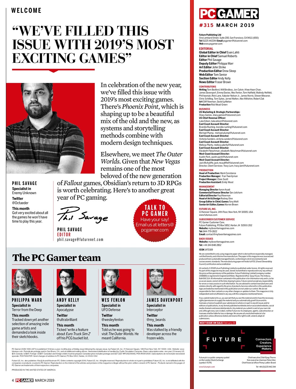 PC Gamer (US Edition) Preview Pages
