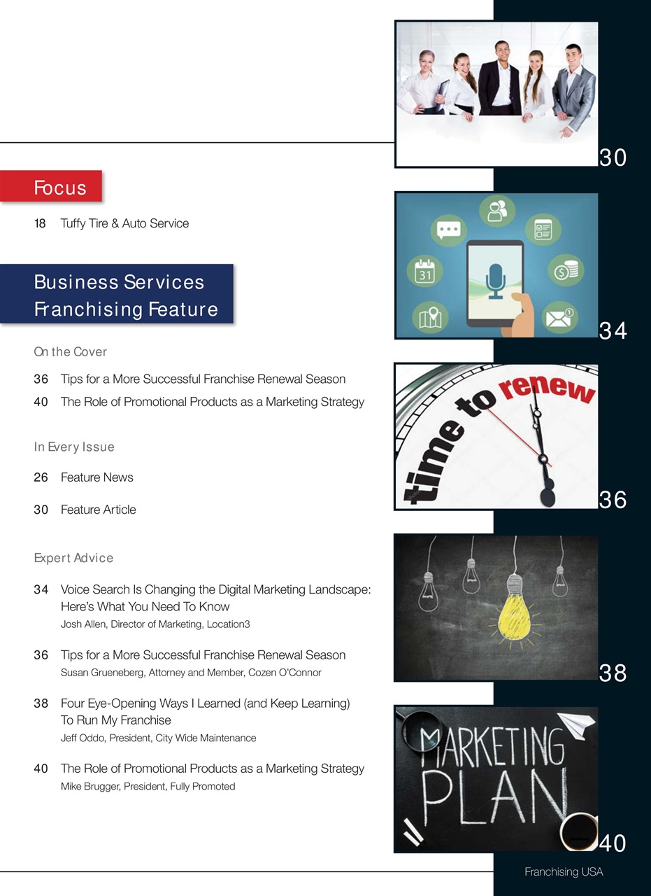 Franchising USA Preview Pages