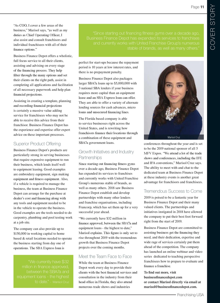 Franchising USA Preview Pages