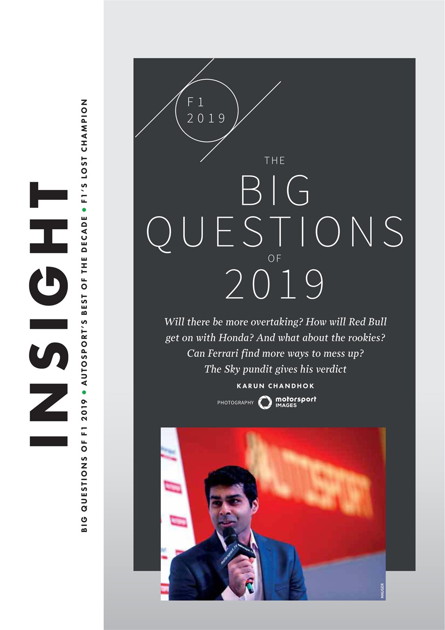 Autosport Preview Pages