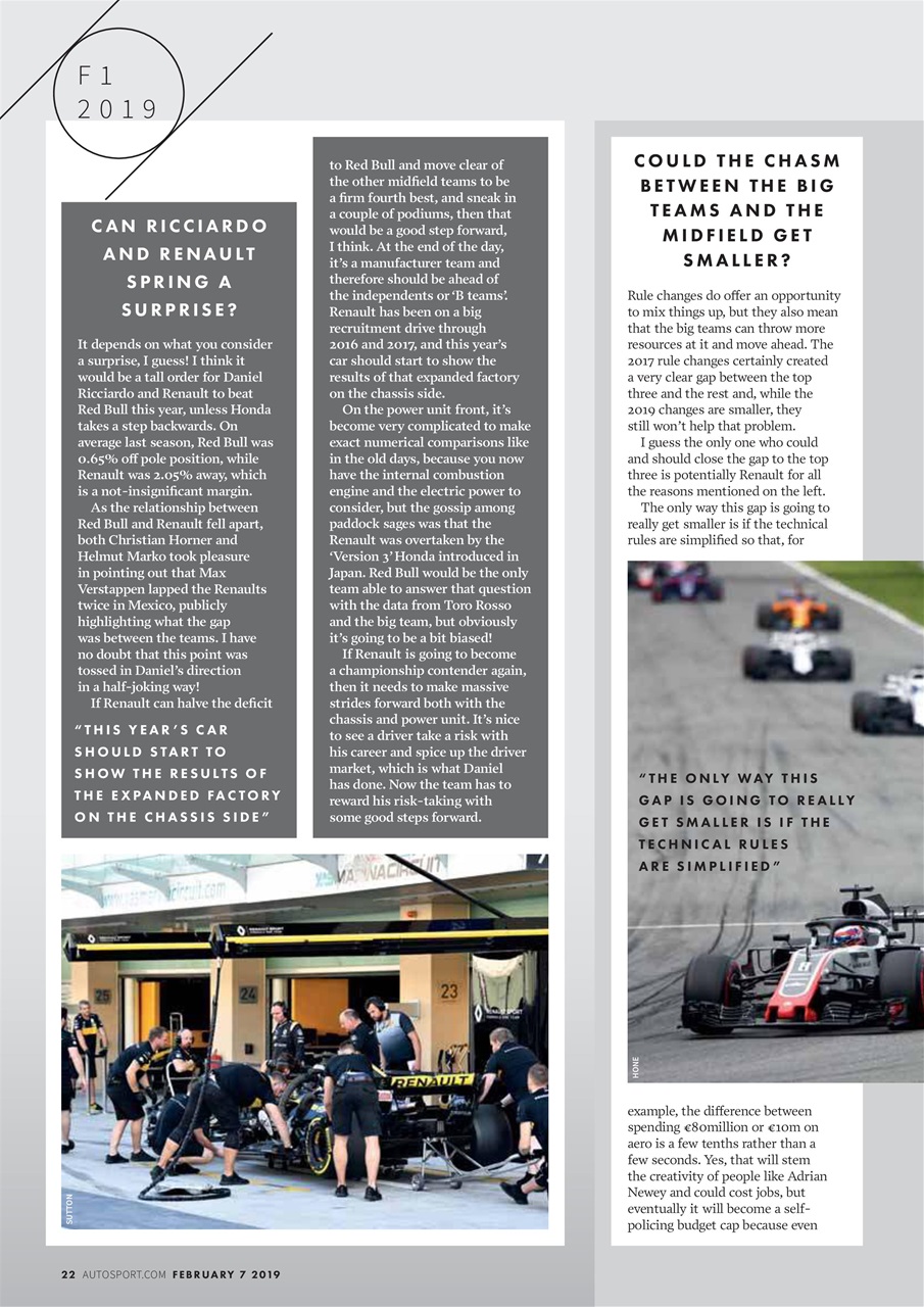 Autosport Preview Pages