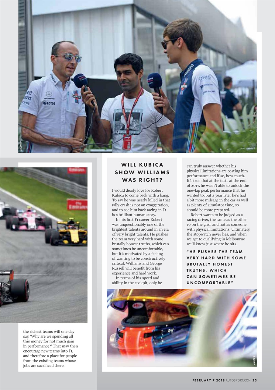 Autosport Preview Pages