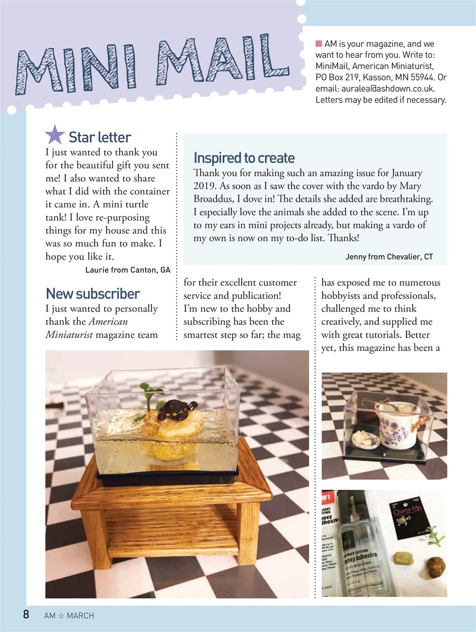 American Miniaturist Preview Pages