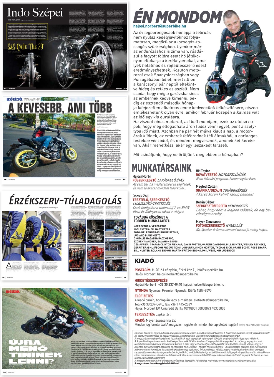 SuperBike Hungary Preview Pages