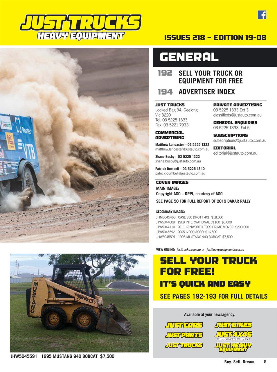 JUST TRUCKS Preview Pages