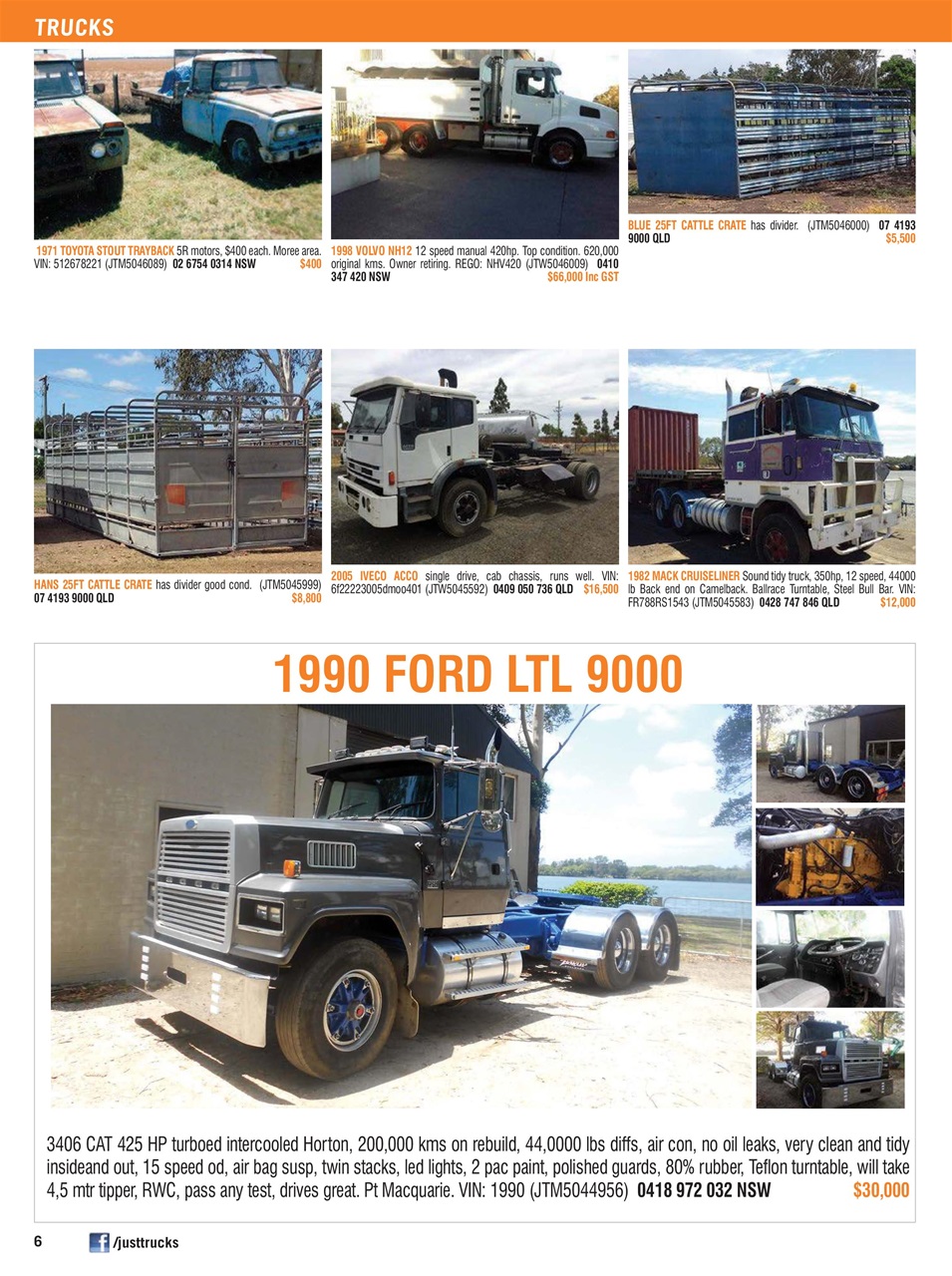 JUST TRUCKS Preview Pages