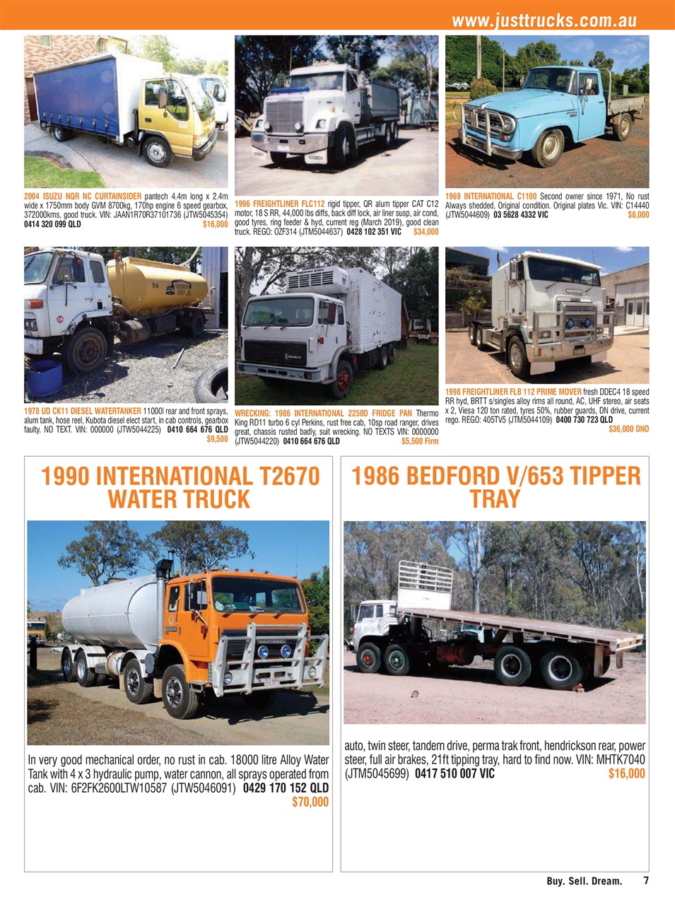 JUST TRUCKS Preview Pages