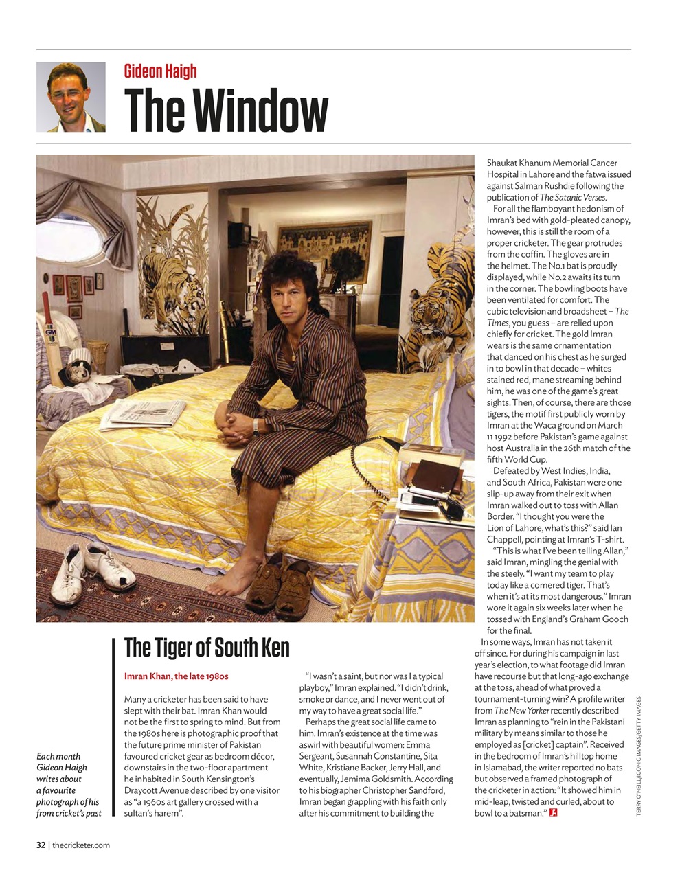 The Cricketer Magazine Preview Pages