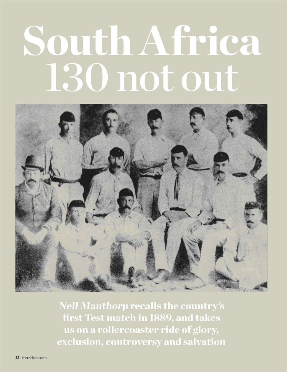 The Cricketer Magazine Preview Pages