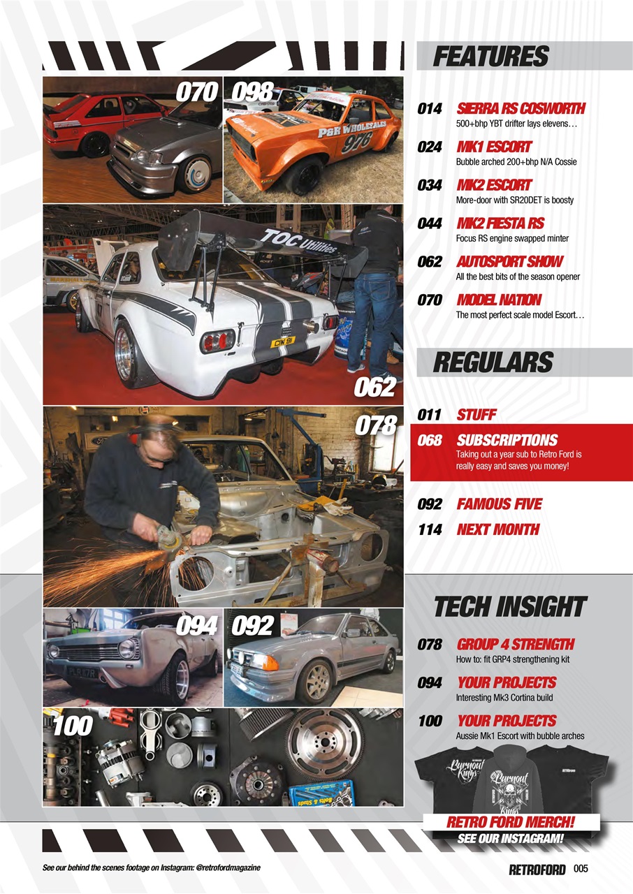 Retro Ford Preview Pages