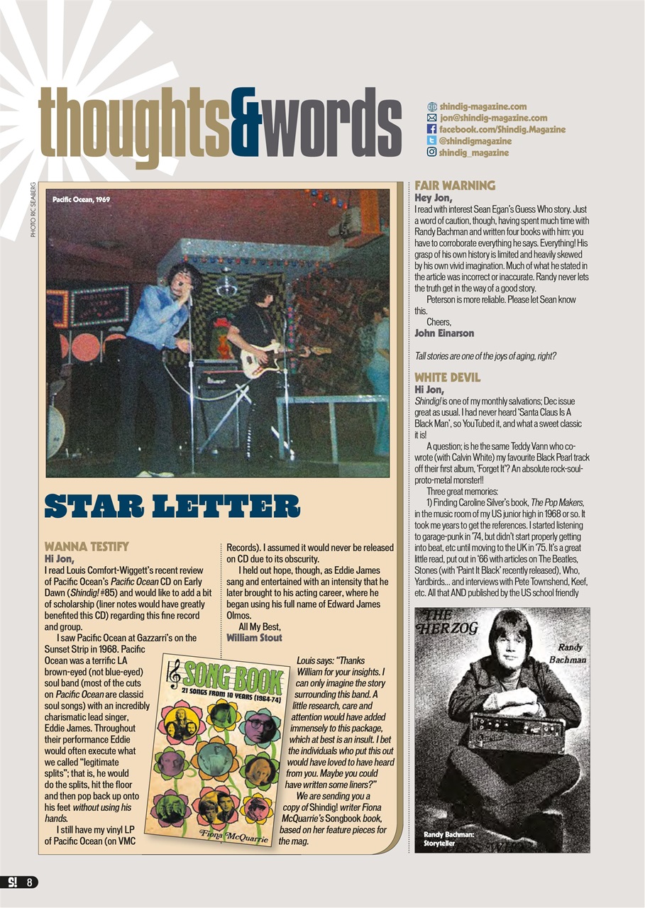 Shindig! Preview Pages