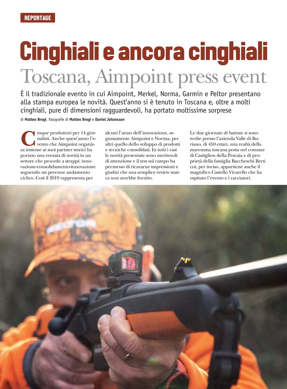Caccia Magazine Preview Pages