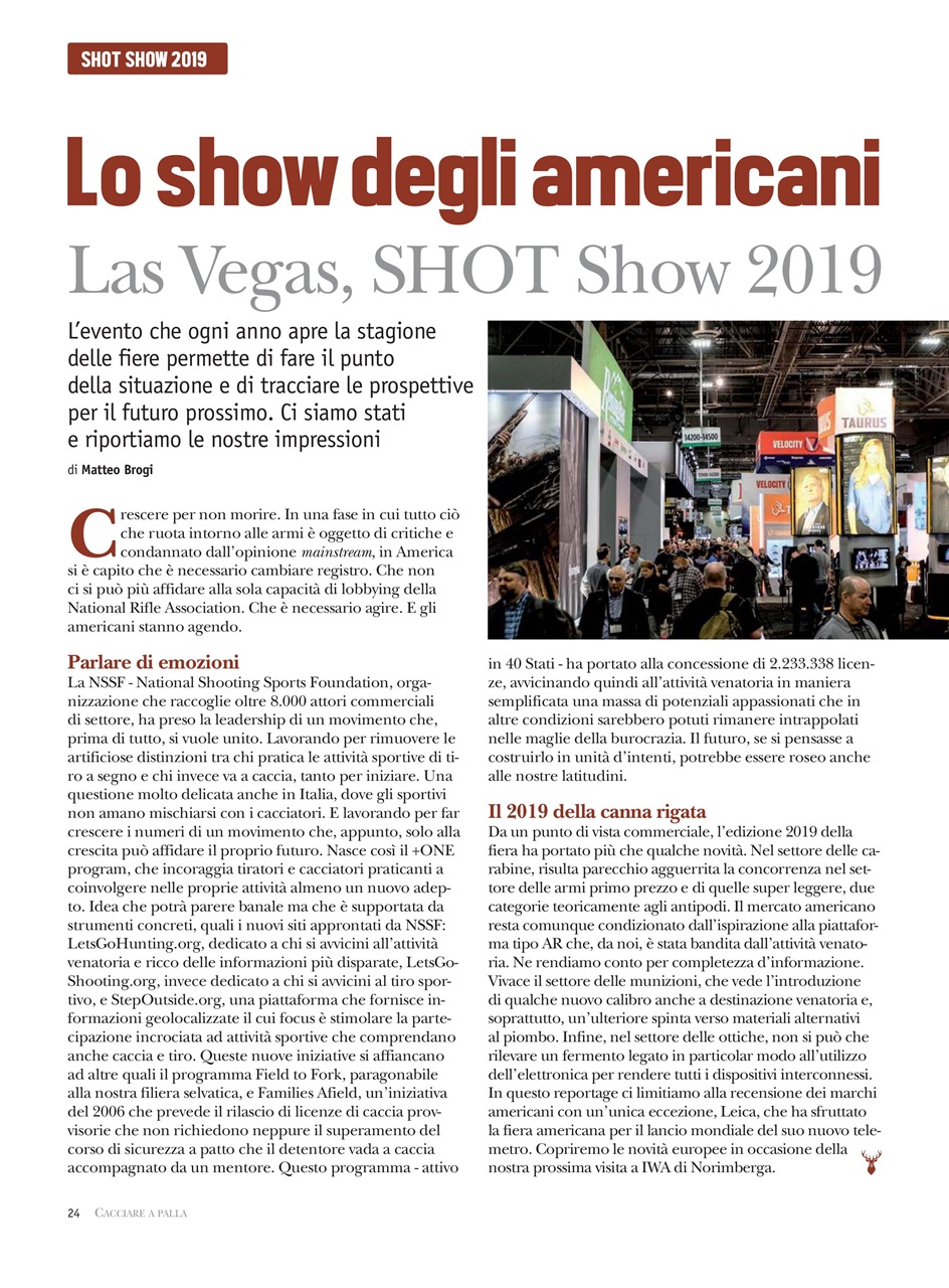 Caccia Magazine Preview Pages