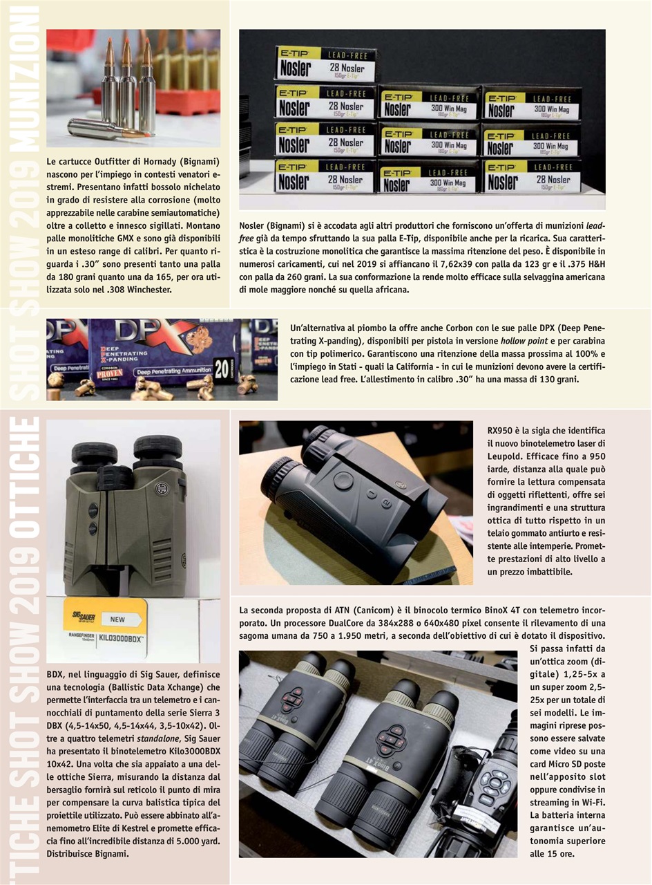 Caccia Magazine Preview Pages