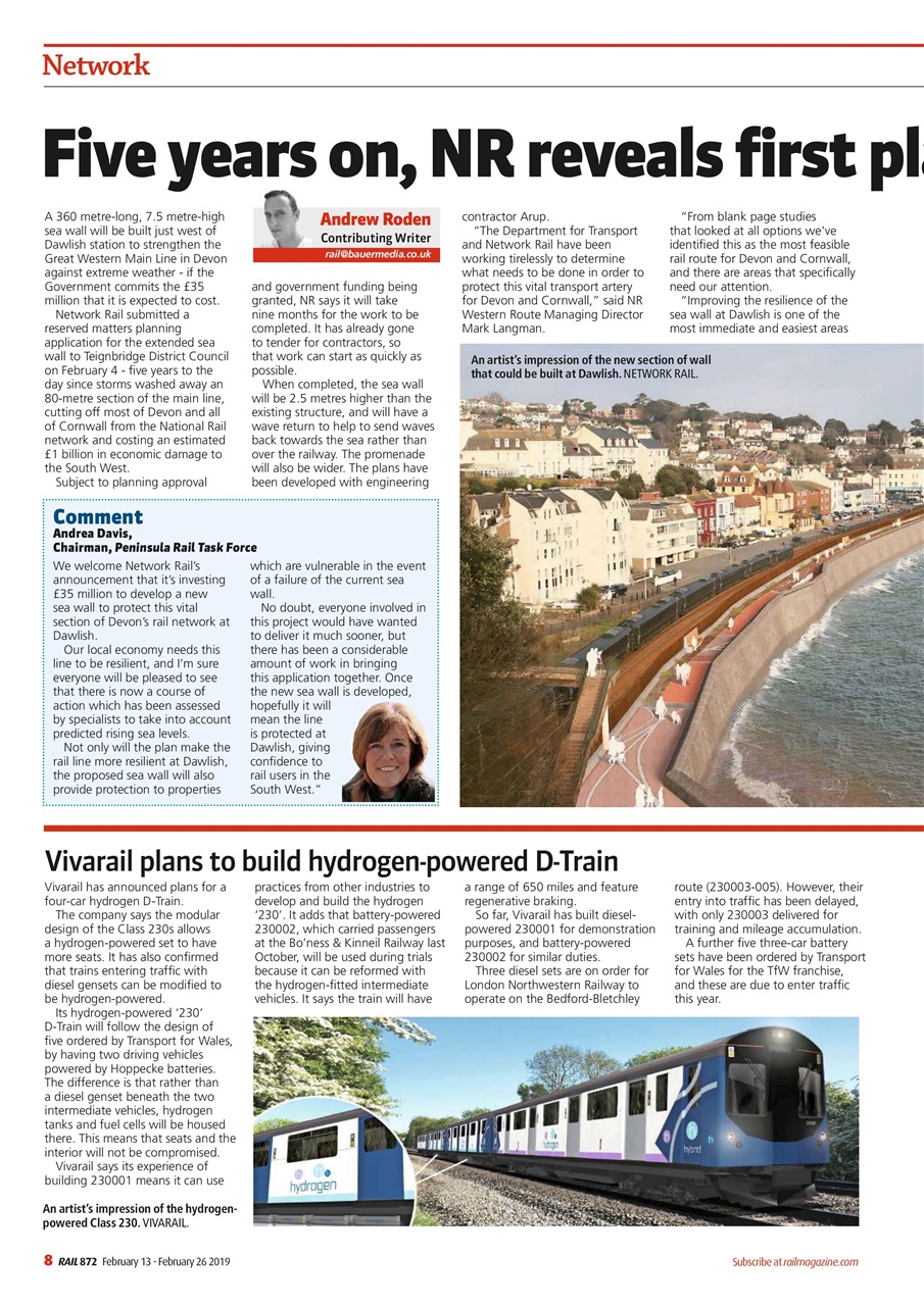 Rail Preview Pages