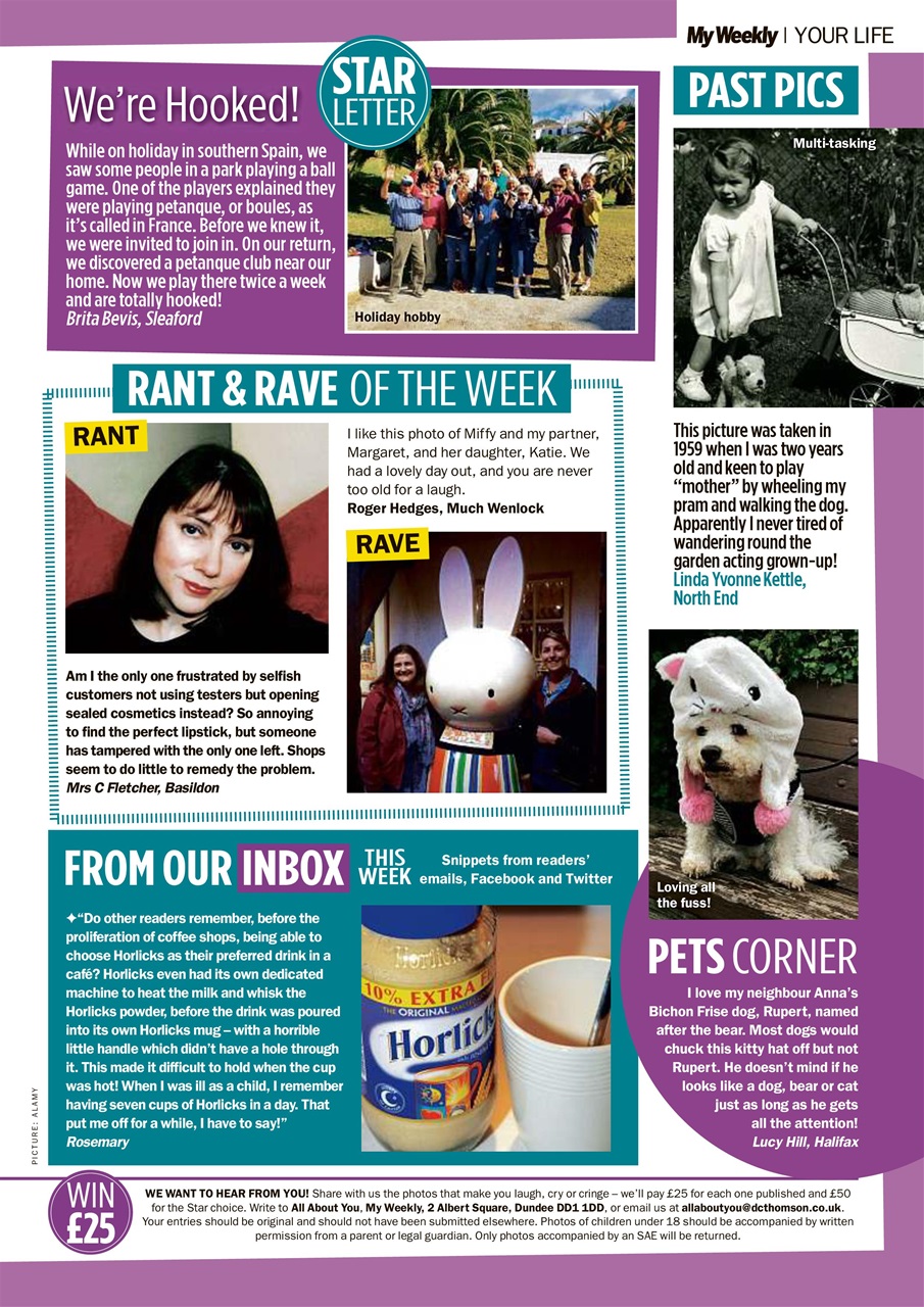 My Weekly Preview Pages