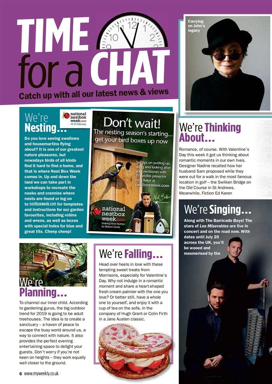 My Weekly Preview Pages