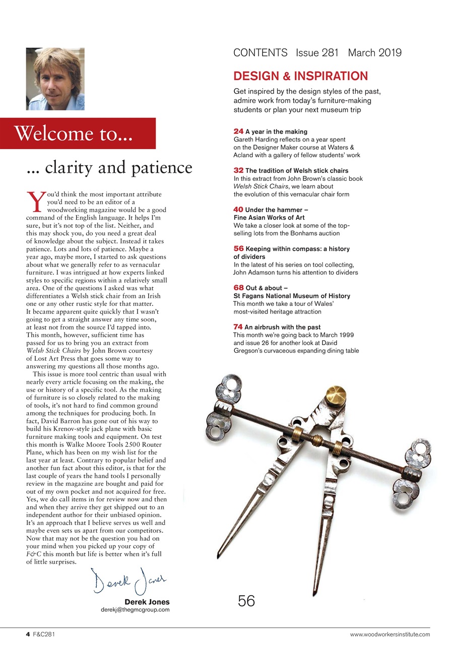 Furniture & Cabinetmaking Preview Pages