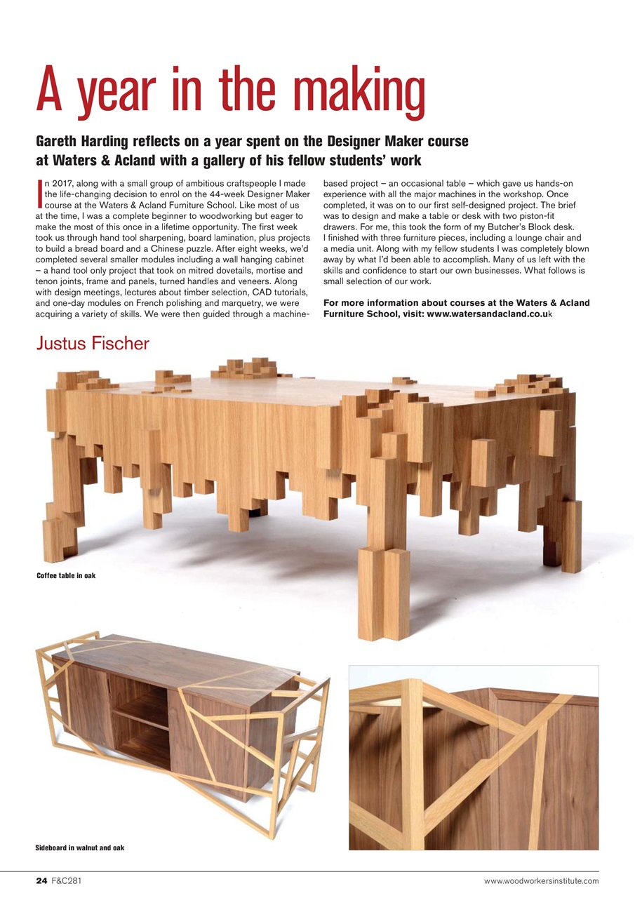 Furniture & Cabinetmaking Preview Pages