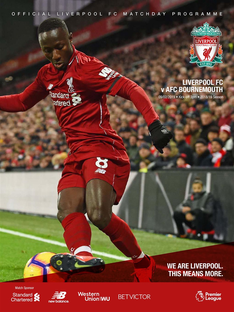 Liverpool FC Programmes Preview Pages